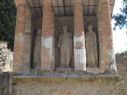 Large memorial in necropolis